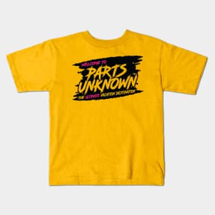 Parts Unknown Kids T-Shirt